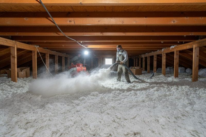 Attic Insulation Installation in Austin, TX