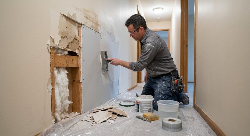 Bathroom Drywall Replacement in Alpharetta, GA