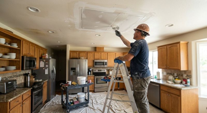 Bedroom Ceiling Repair in Wilmington, NC