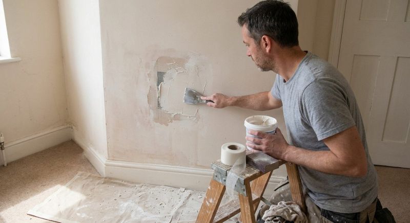 Bedroom Wall Repair in Wilmington, NC
