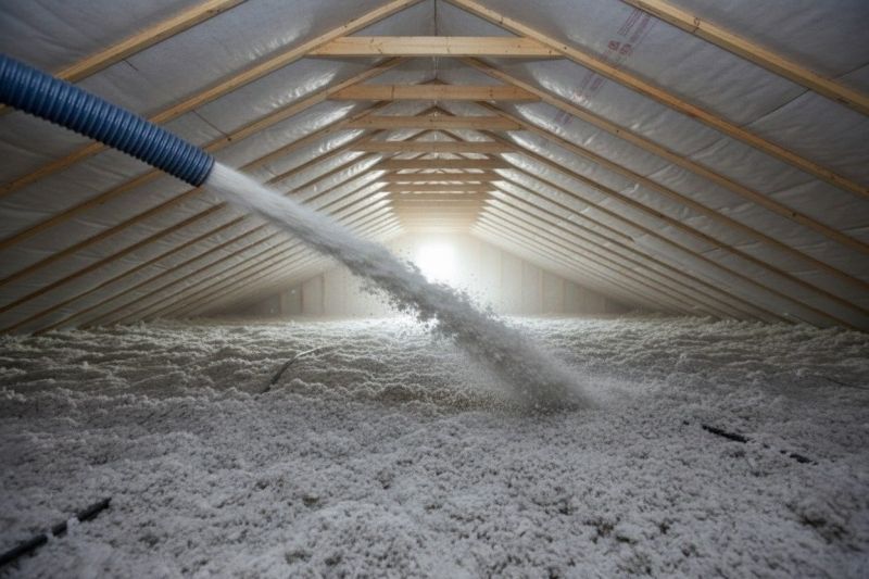 Blown Insulation Installation in Austin, TX