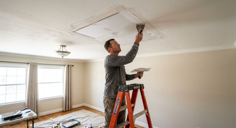 Ceiling Drywall Repair in Conroe, TX