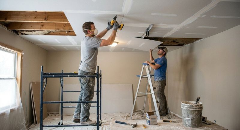 Ceiling Drywall Replacement in Littleton, CO