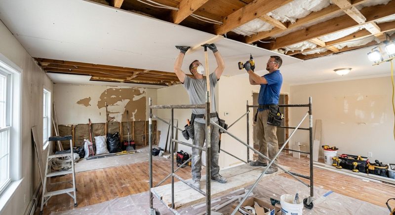 Drywall Replacement in Overland Park, KS