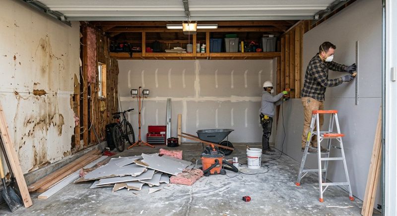 Drywall Replacement in Conroe, TX