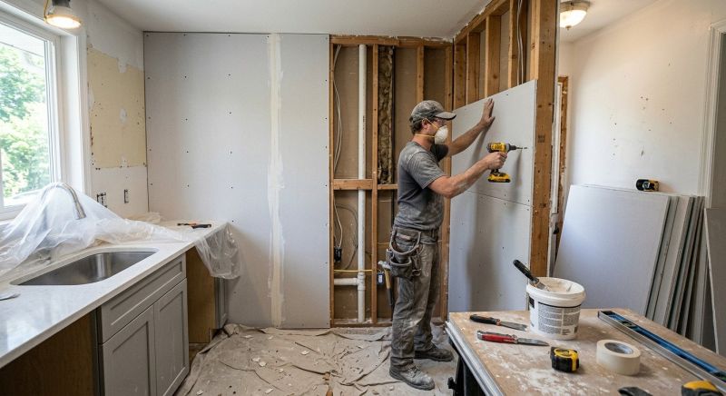 Drywall Replacement in Denver County, CO