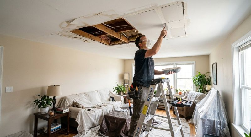 Drywall Water Damage Repair in Conroe, TX