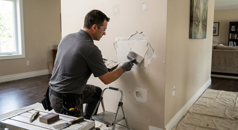 Wallboard Repair in Kansas City, KS