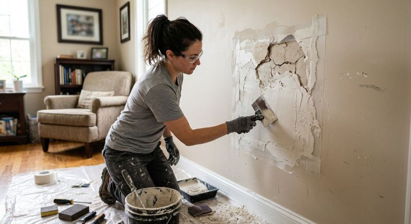 Wallboard Repair in Alpharetta, GA
